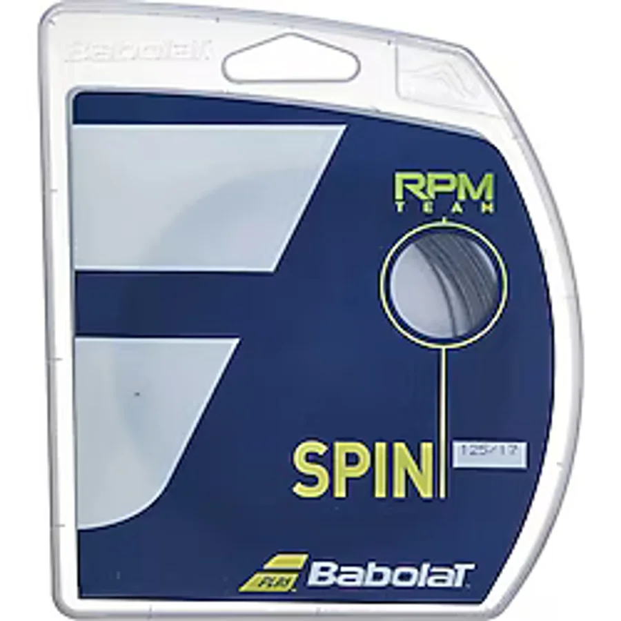 Babolat Rpm Team 1.25mm 12m Tekli Siyah Kordaj Teli
