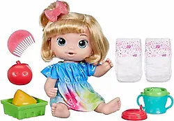 Baby Alive Bebeğimle Eğlenceli Yudumlar Sarışın F7356