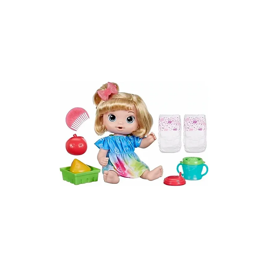 Baby Alive Bebeğimle Eğlenceli Yudumlar Sarışın F7356