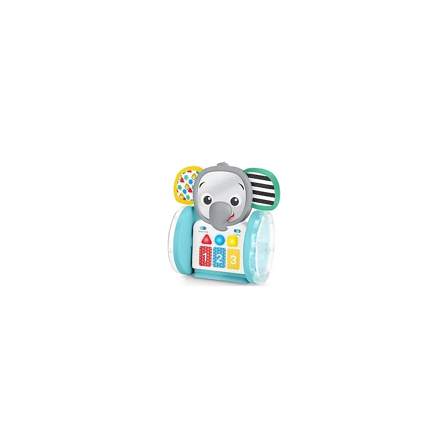 Baby Einstein Chase & Tap Fil Earl Emekleme Oyuncağı - Beyaz - Standart