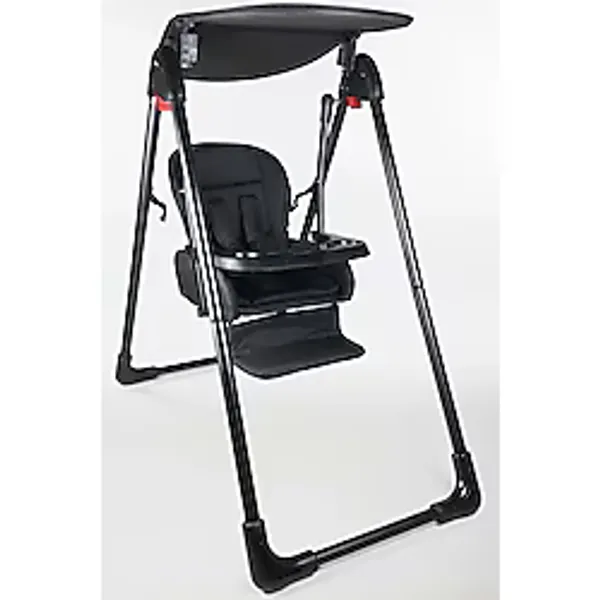 Baby Home 920 Lüx Salıncak Mama Sandalyesi Çocuk Salıncağı - Siyah