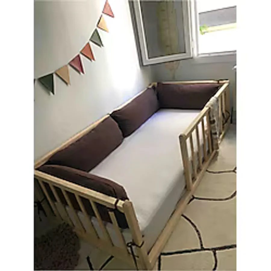 Baby Kinder Elegant Doğal Montessori Bebek ve Çocuk Karyolası