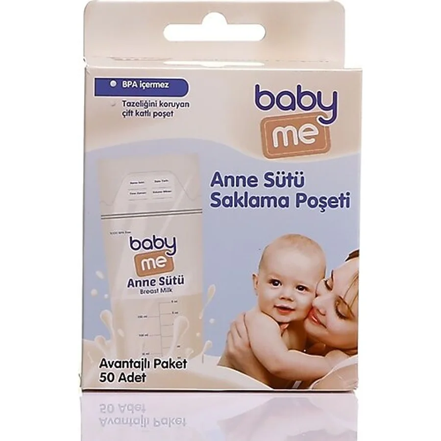 Baby Me Süt Saklama Poşeti 50 Adet
