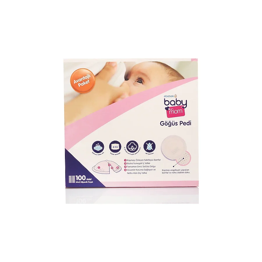 Baby&Mom 100'lü Göğüs Pedi
