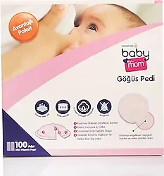Baby&Mom 100'lü Göğüs Pedi