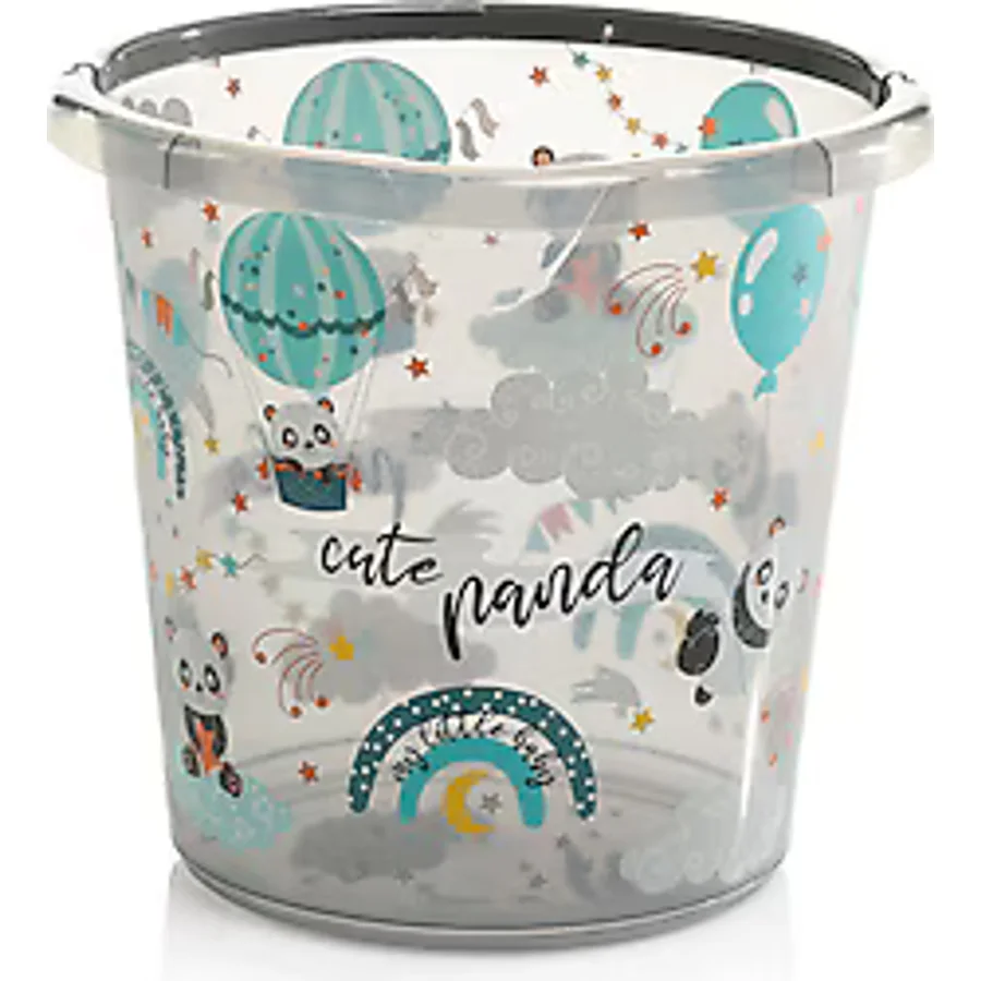 Baby Plus Panda Desenli Bebek Banyo Kovası