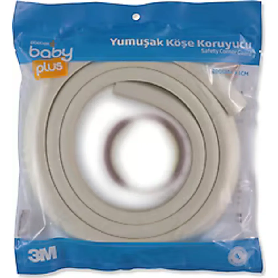 Baby Plus Soft Köşe Koruyucu 3.4x3.4x200 cm