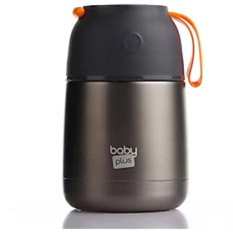 Baby Plus Vakumlu Çift Taraflı Mama Termosu 450 ml
