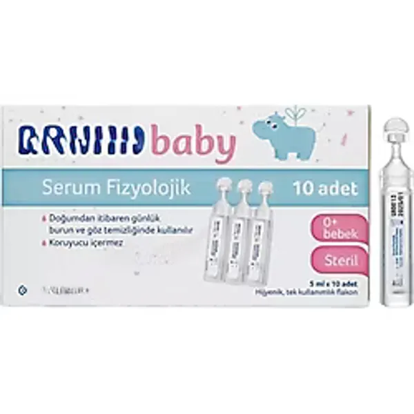 Baby Serum Fizyolojik 5 ml x 10 Flakon