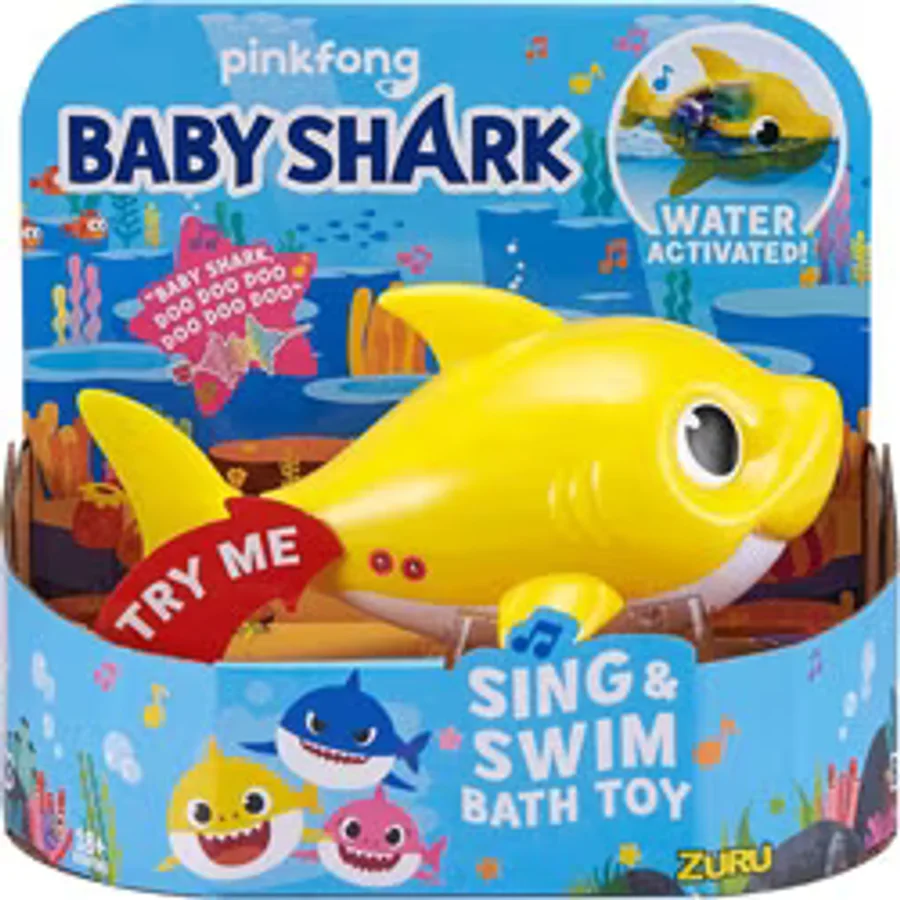 Baby Shark Sesli ve Yüzen Figür Banyo Oyuncağı