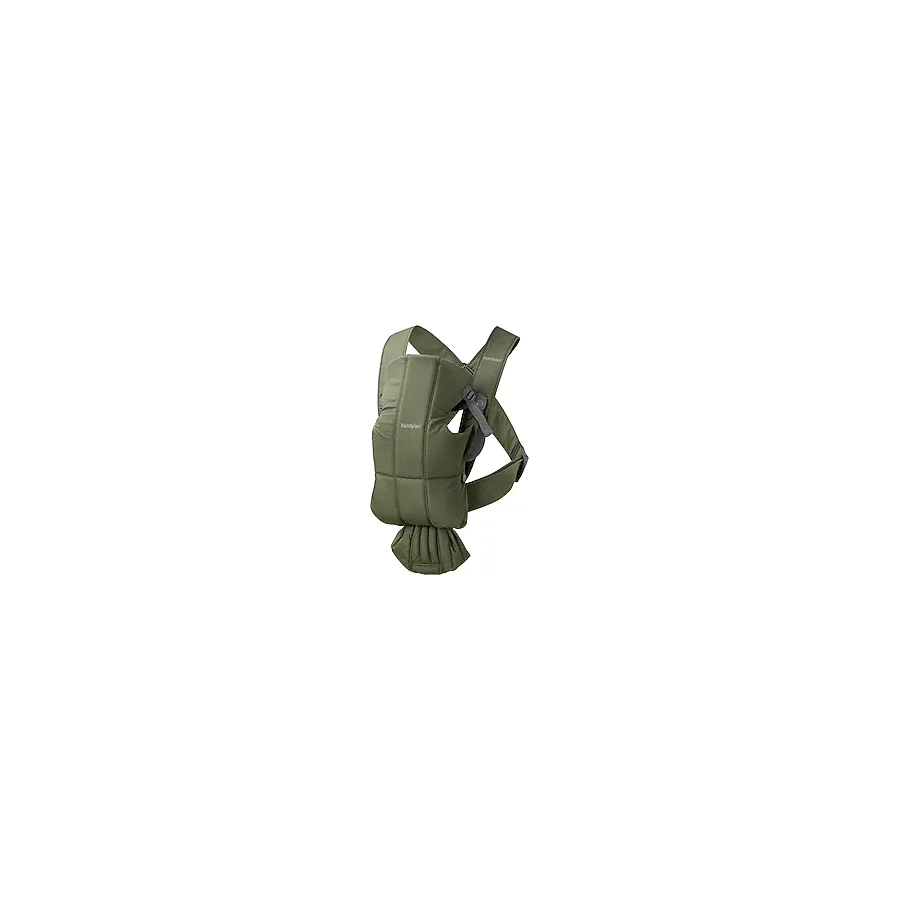 BabyBjörn Mini 3D Cotton Dark Green Kanguru