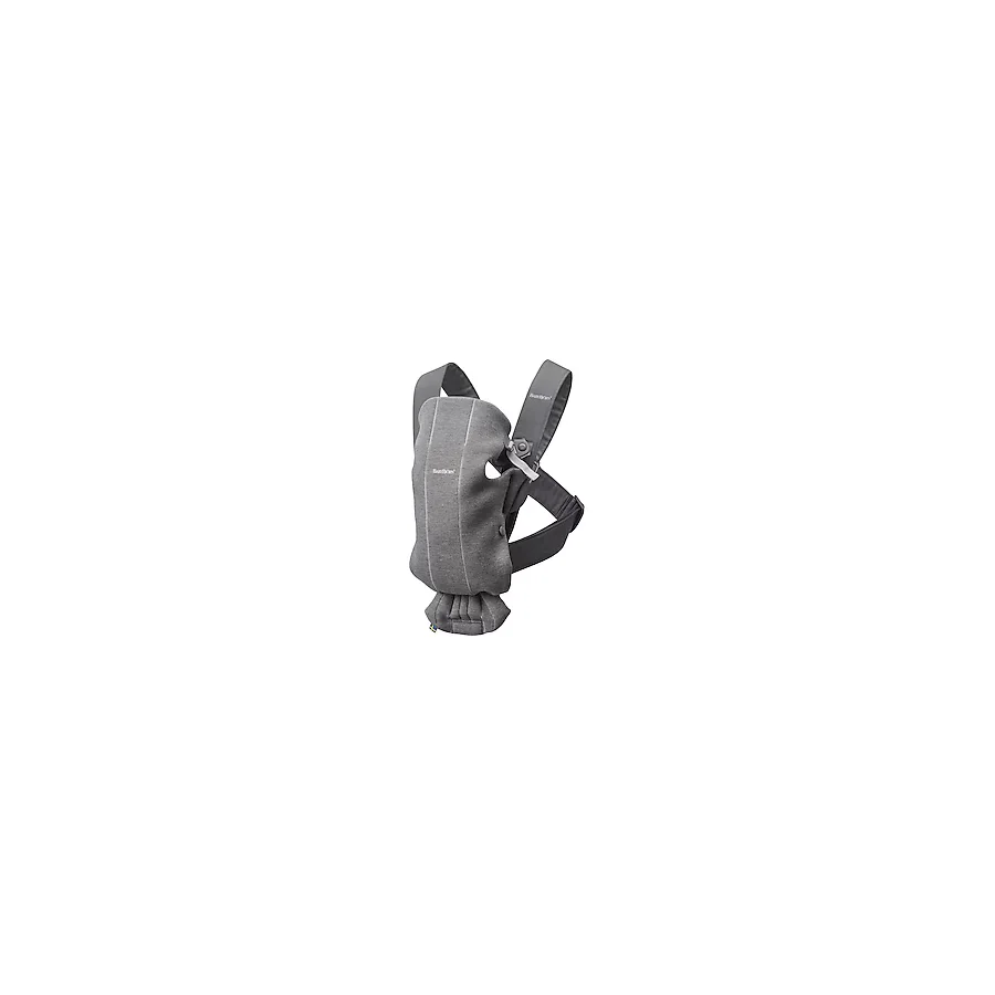 BabyBjörn Mini 3D Cotton Jersey Dark Grey Kanguru