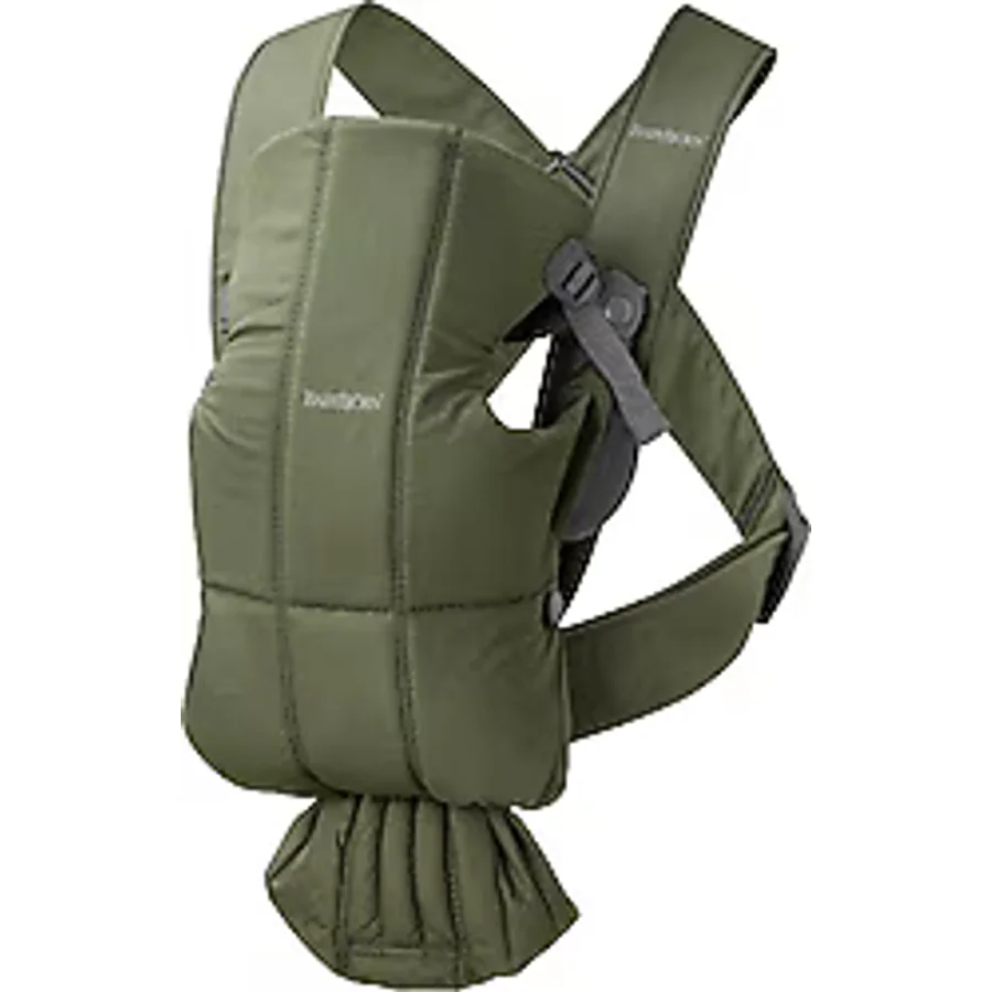 BabyBjörn Mini Woven Dark Green Kanguru