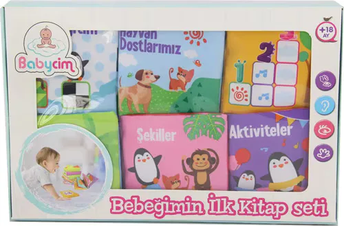 Babycim 4'lü Bebeğimin İlk Kitap Seti