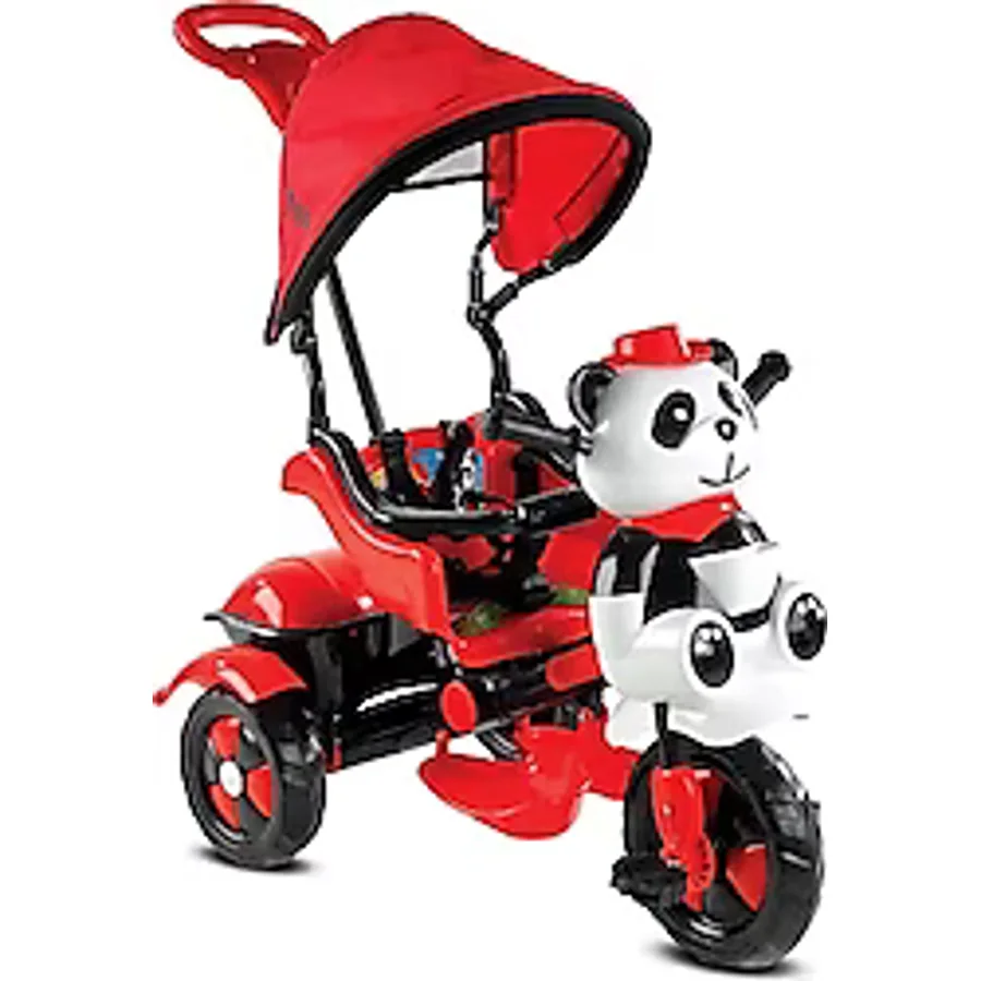 Babyhope 127 Little Panda Kırmızı-Siyah 3 Tekerlekli Bisiklet