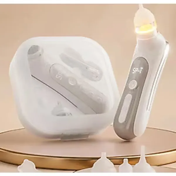 BabyHope Elektrikli Bebek Burun Aspiratörü - 5 Seviye Ayarlı Burun Temizleme Cihazı (0-10 YAŞ)