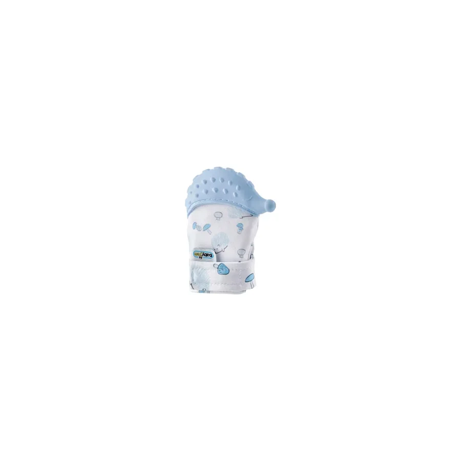 Babyjem 612 Kirpi Diş Kaşıyıcı Eldiven Mavi