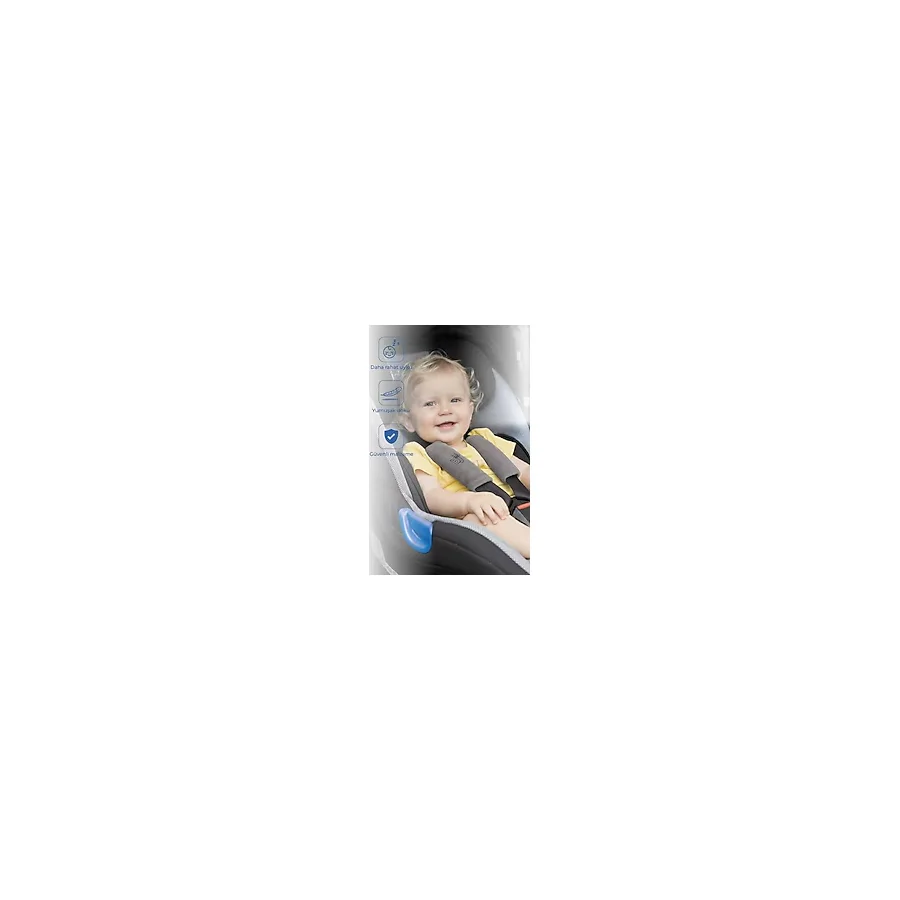 Babyjem Gri Emniyet Kemeri Boyun Koruyucu