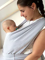 Babyjem Gri Pratik Taşıma Örtüsü