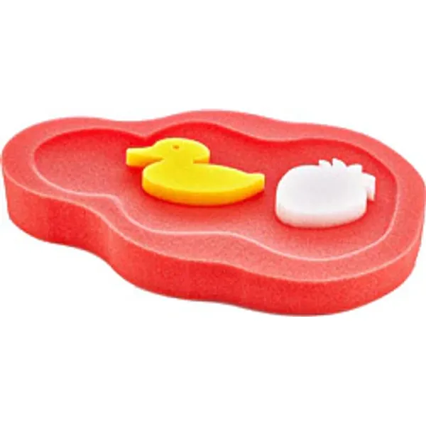 Babyjem Kırmızı Küvet Süngeri
