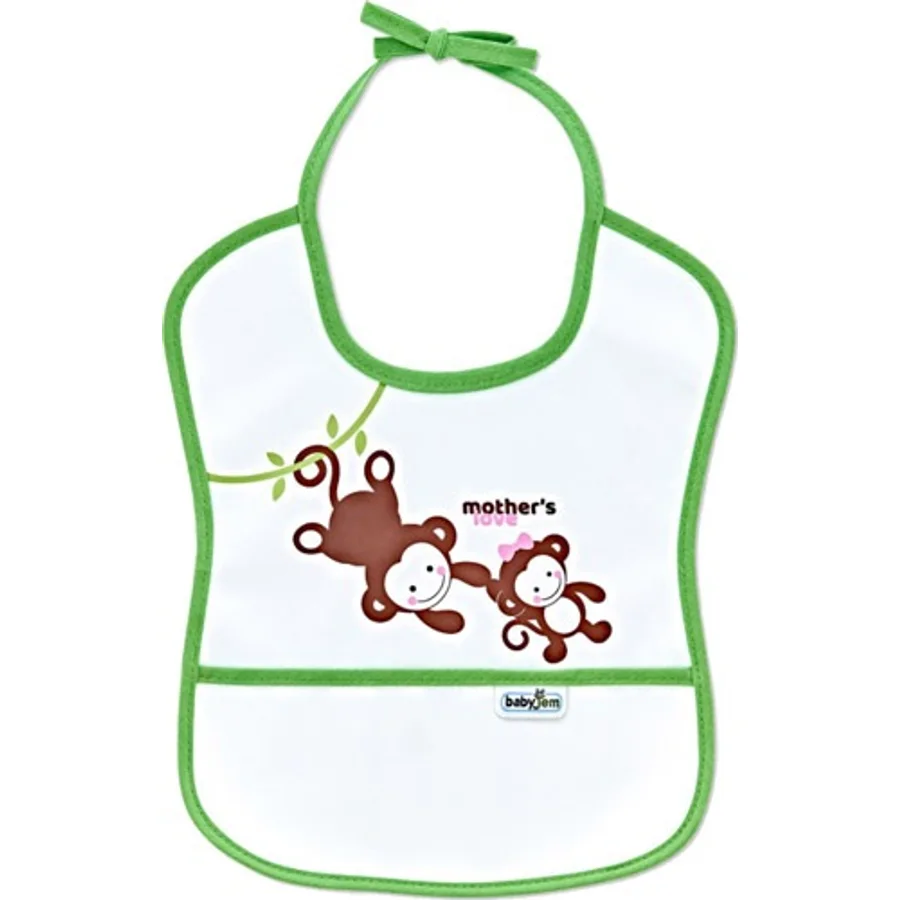 Babyjem Poli Muşamba Küçük Yeşil Önlük