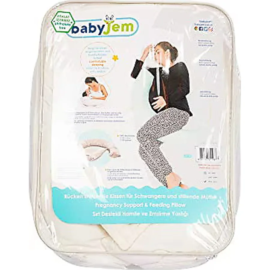 Babyjem Sırt Destekli Hamile ve Emzirme Yastığı