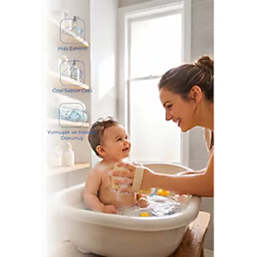 Babyjem Soft Lastikli Bebek Yıkama Banyo Süngeri