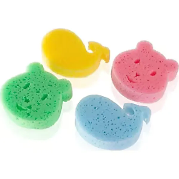 Babyjem Yumuşak Bebek Banyo Yıkama Süngeri 4 Adet