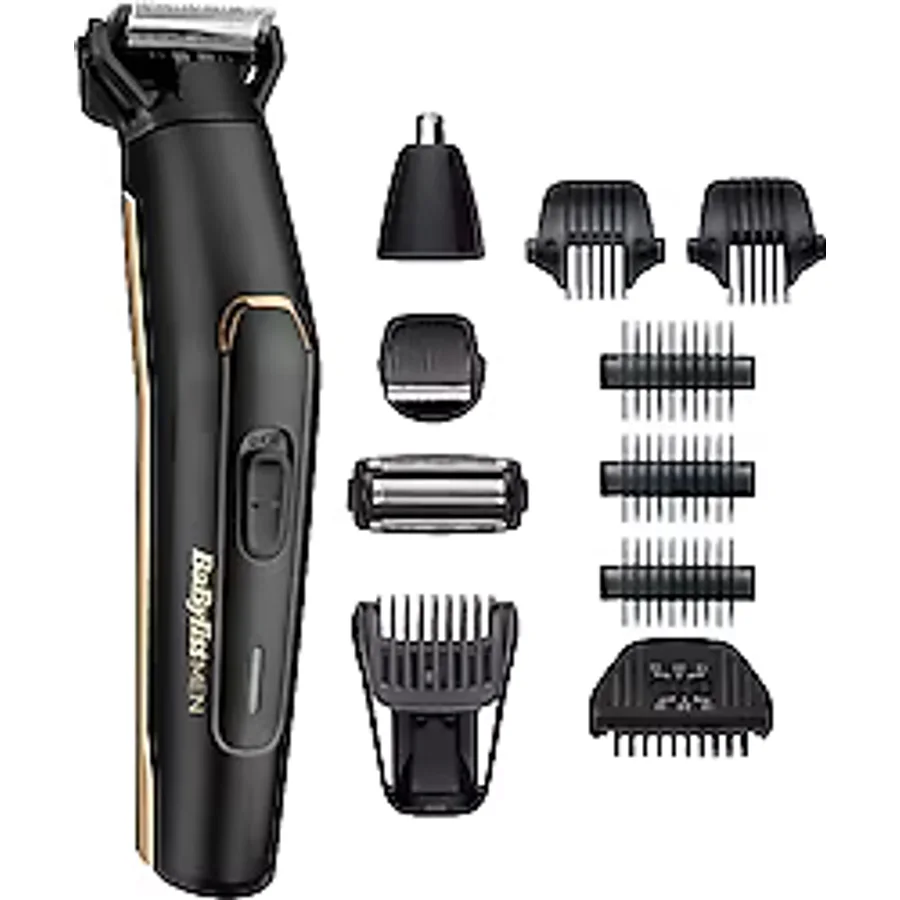 Babyliss MT860E Tondeuse Carbon Titanium 11'i 1 Arada Erkek Bakım Seti