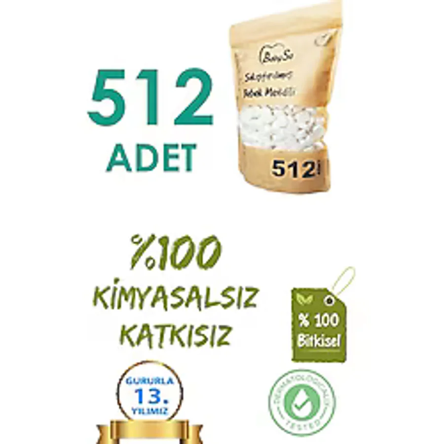 BABYSO Sıkıştırılmış Bebek Mendili 512 Adet Paket