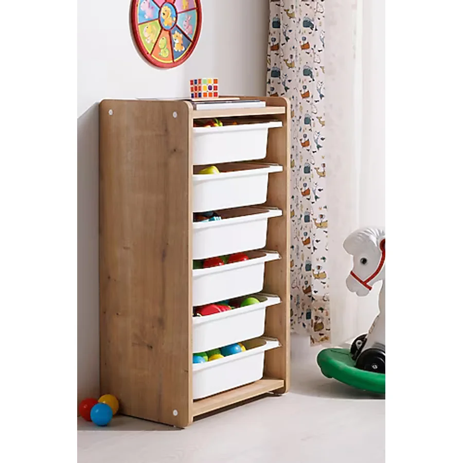 Babywhen 2311 6 Çekmeceli Oyuncak Dolabı