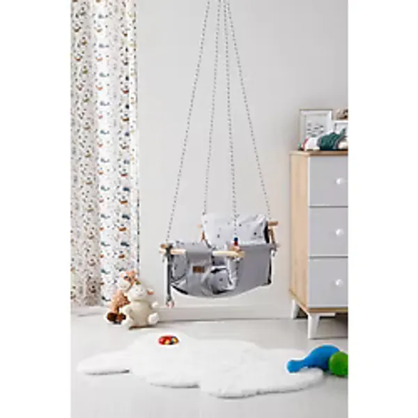 Babywho BW2210 - Ahşap Çocuk Salıncak