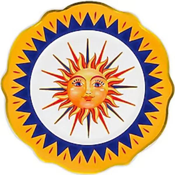 Baci Milano Dolce Vita Sun 27 cm 6'lı Yemek Tabağı
