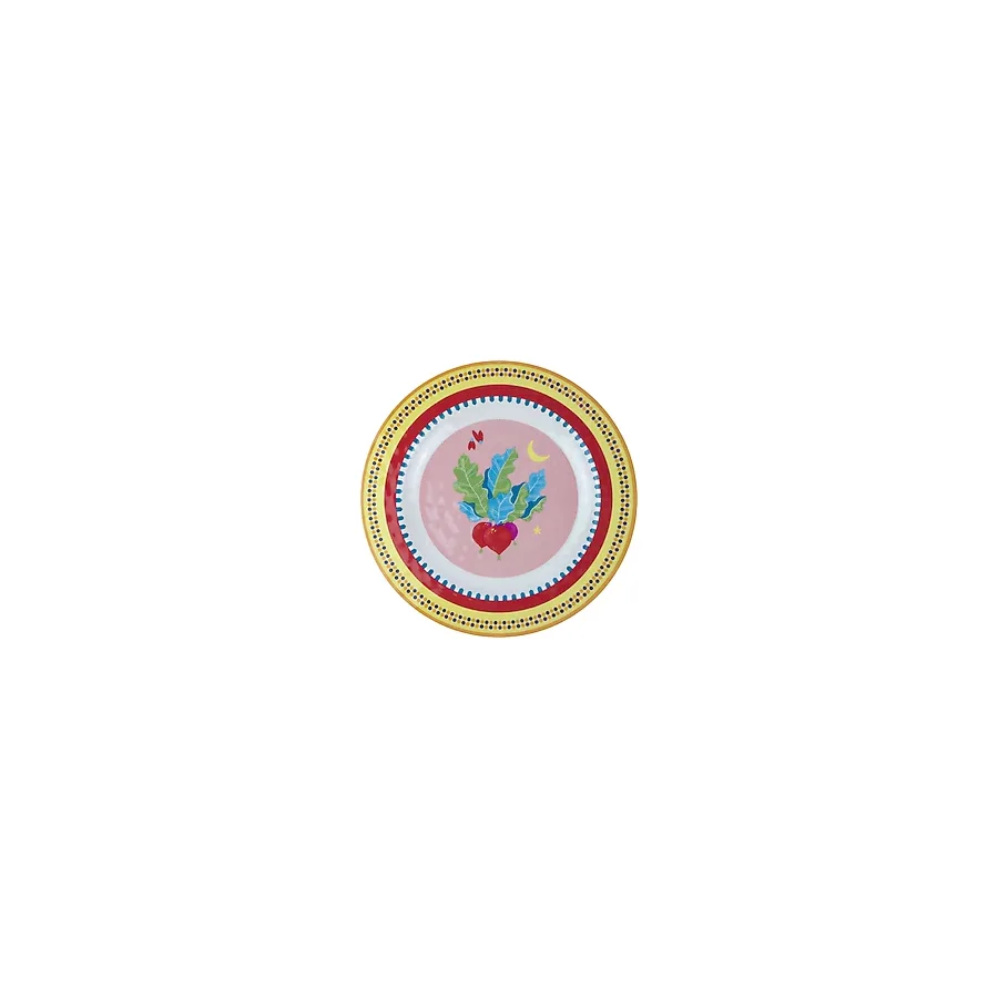 Baci Milano Mamma Mia Turp 28 cm 6'lı Yemek Tabağı