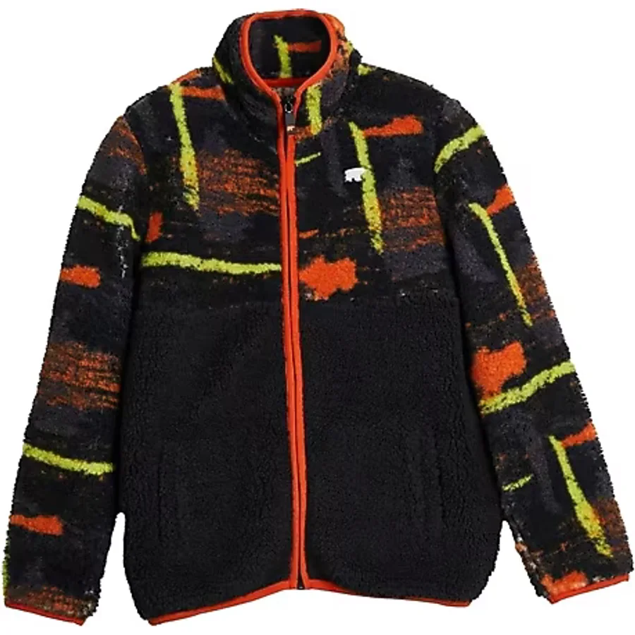 Bad Bear Vernon Çocuk Full-Zip Polar Sweatshirt,Siyah 13-14