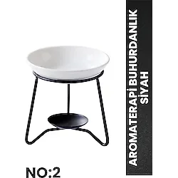 Bade Natural Aromaterapi Buhurdanlık No:2 Siyah