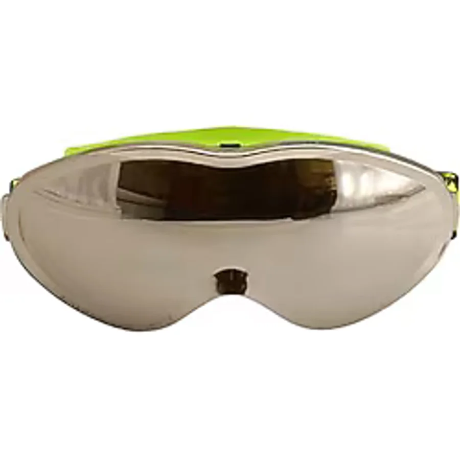 Badem10 Bellasimo Kayak Gözlüğü Değiştirebilir Camlı Güneş Kar Gözlük Gümüş Snowboard Glasses Gözlük+1 Adet Yedek Cam (Füme)