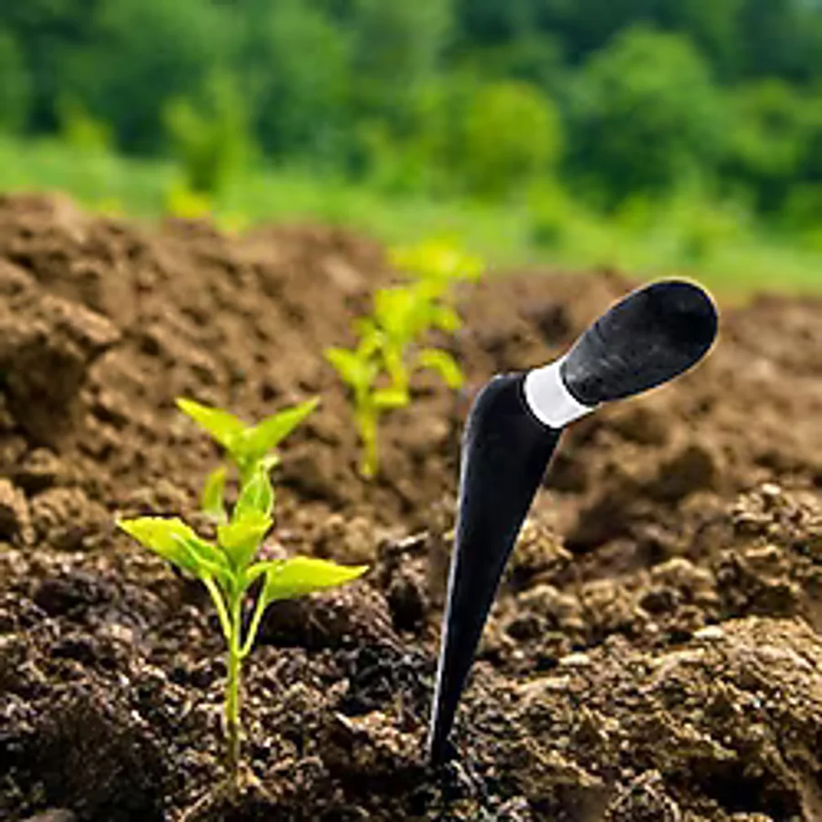 Badem10 Fide Dikme Aparatı Aleti Fide Dikici Ve Sökücü Siyah Plastik 18 cm (3 Adet)