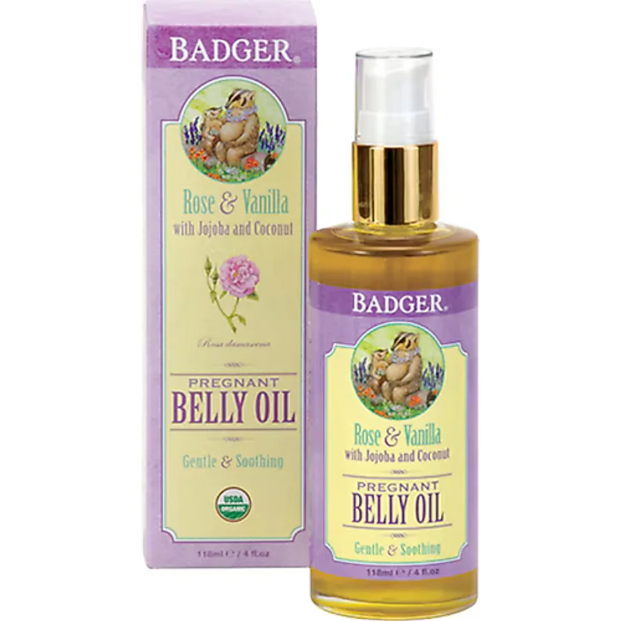 Badger Organik Karın Çevresi Nemlendirici Çatlak Yağı 118 ml