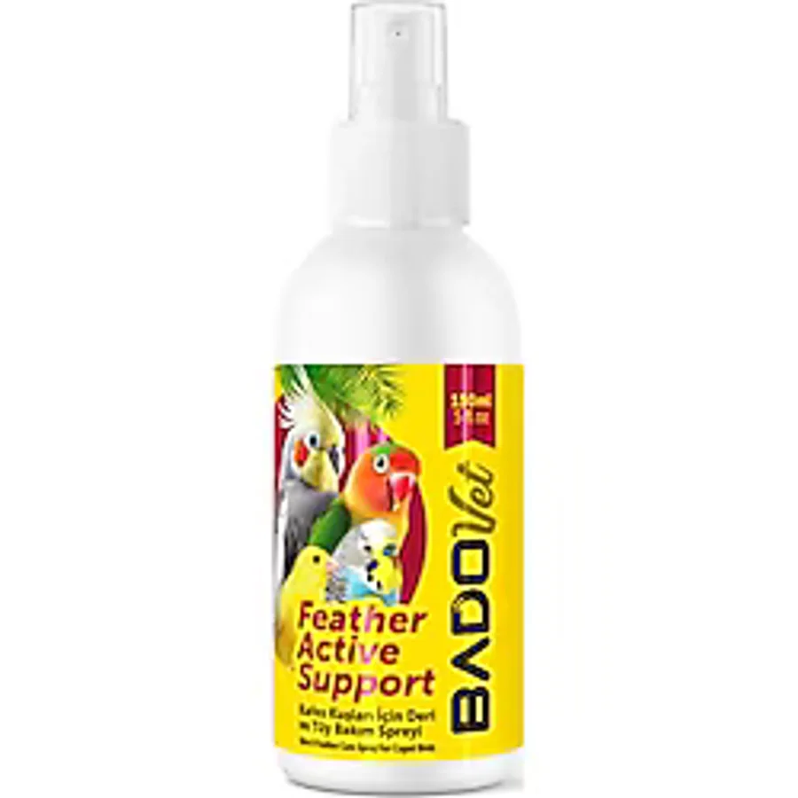 Bado Feather Active Support Kafes Kuşları Deri Ve Tüy Bakım Spreyi 150 Ml