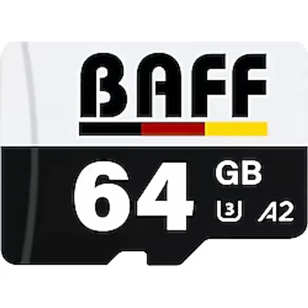 Baff UHS-I U3 A2 V30 64 GB Micro SD Kart