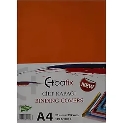 Bafix Cilt Kapağı Plastik Opak A4 160 Mıc Türüncu