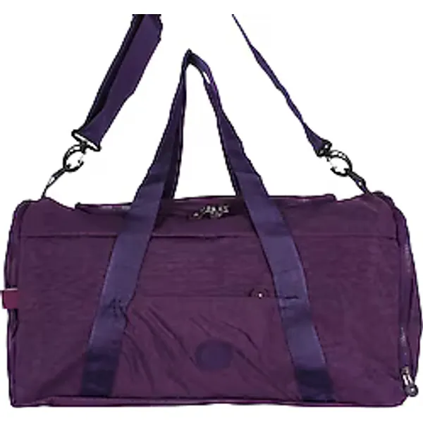 Bagacar UR6020 Klinkır Kumaş Plaj Spor Ve Seyahat Çantası Mor