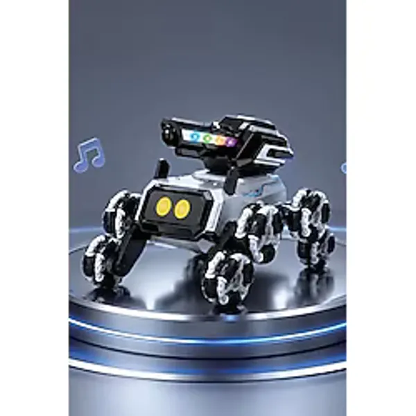 Bagajon Brb4 Aı Akıllı Robot Köpek - Su Atışlı 2.4Ghz Uzaktan Kumandalı Jest Kontrollü Akrobatik Işıklı Sesli Robot Oyuncak