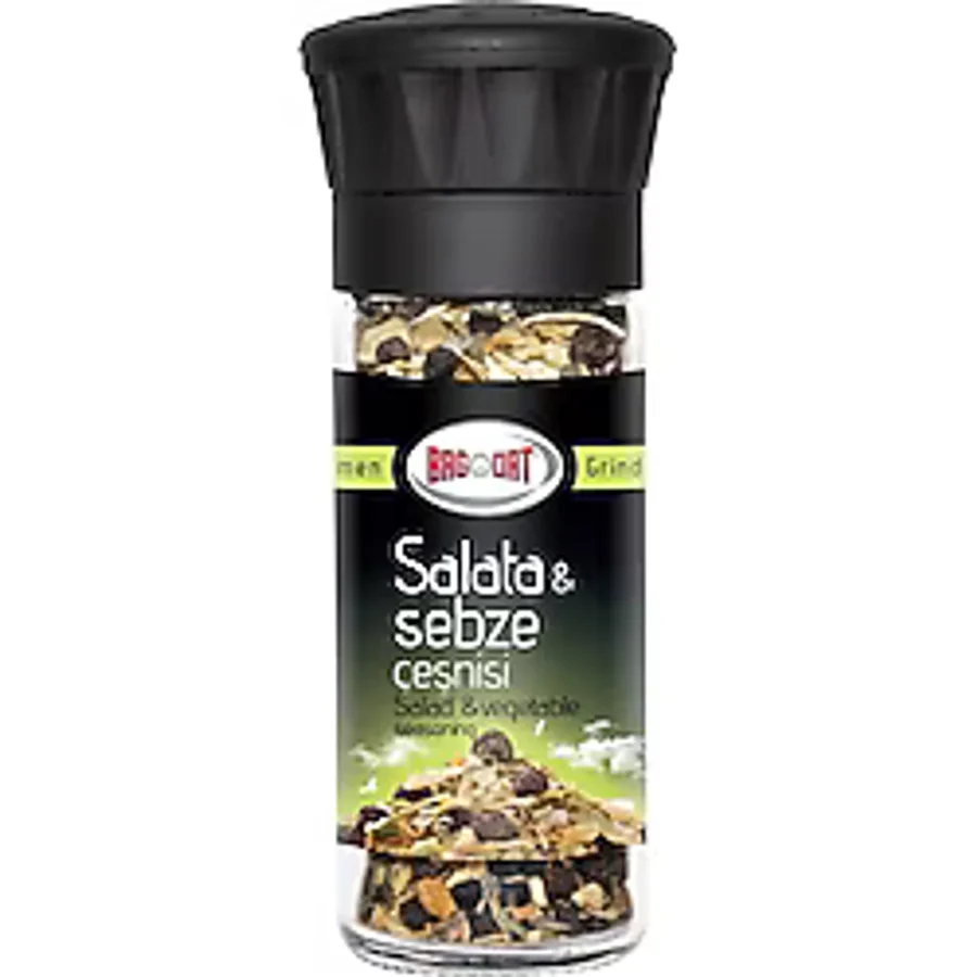 Bağdat Baharat 45 gr Cam Değirmen Salata ve Sebze Çeşnisi