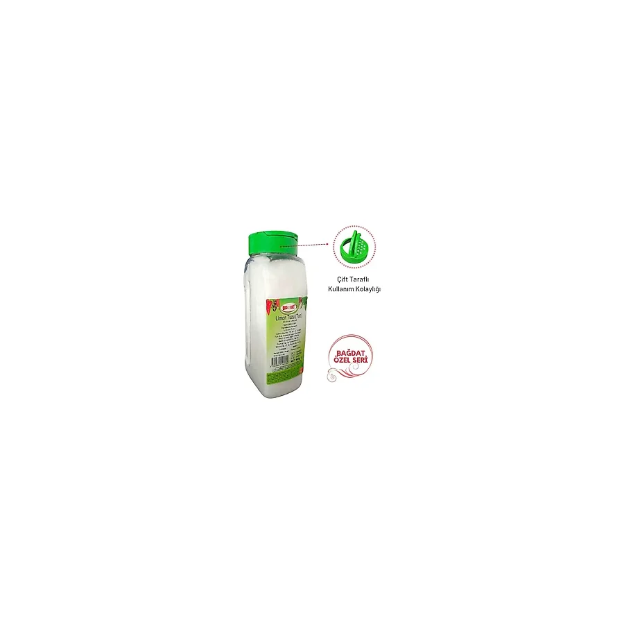 Bağdat Baharat 850 gr Toz Limon Tuzu Pet