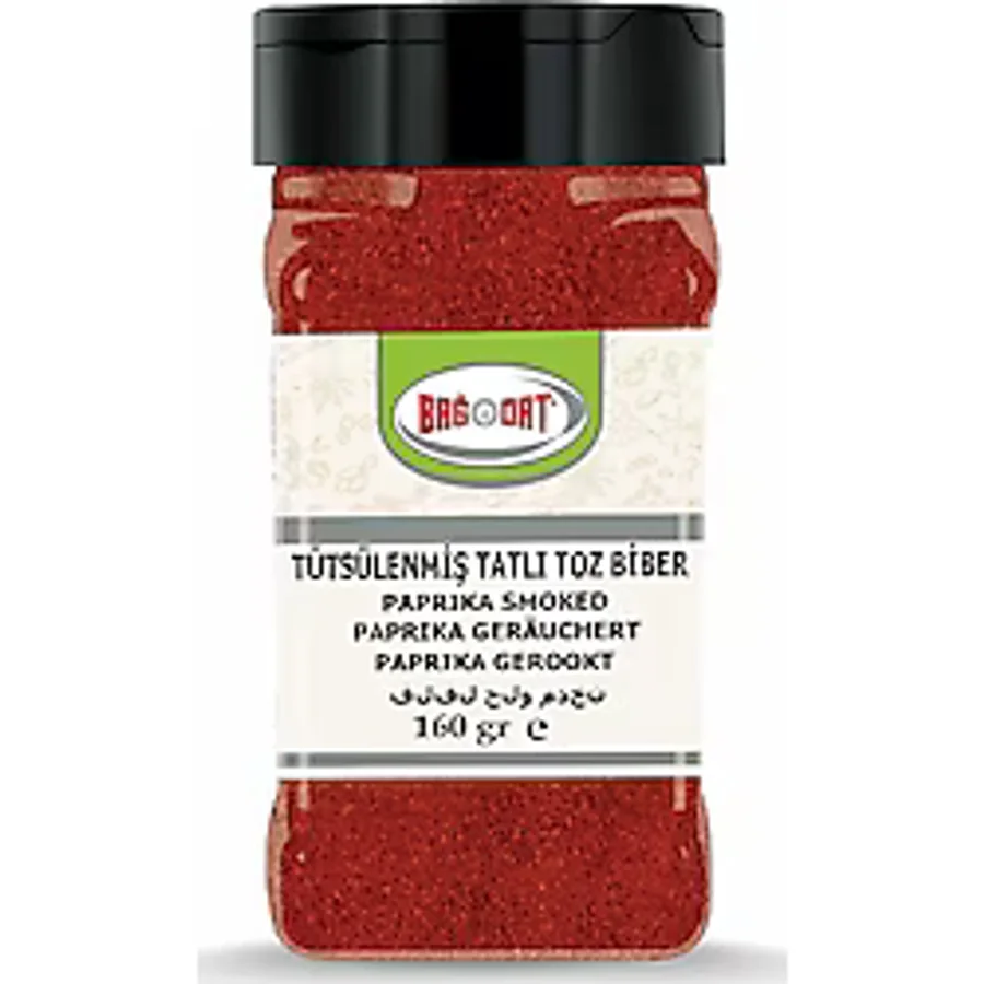 Bağdat Baharat Tütsülenmiş Tatlı Kırmızı Toz Biber 160 gr Türkiye Menşeli Aromatik Lezzet