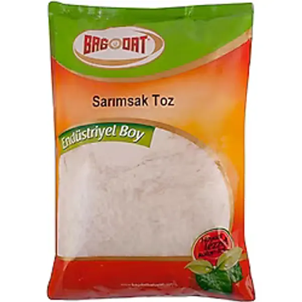 Bağdat Endüstriyel Boy Sarımsak Tozu 1 Kg. Toz Sarımsak