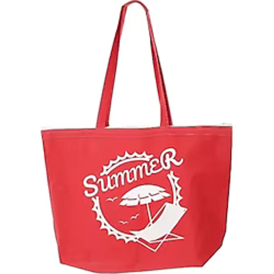 Baghashtag Summer Beach Bag Plaj Çantası Kırmızı Kırmızı