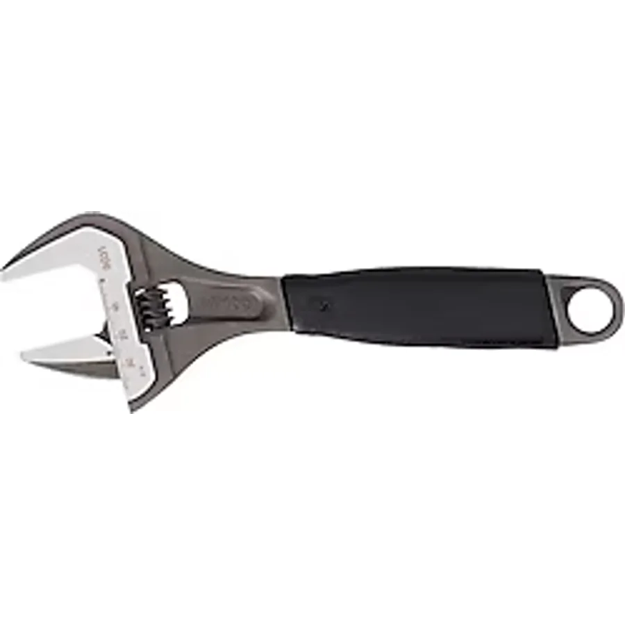 Bahco 9029-T 6" Ergo Geniş Ağızlı Kurbağacık Anahtar